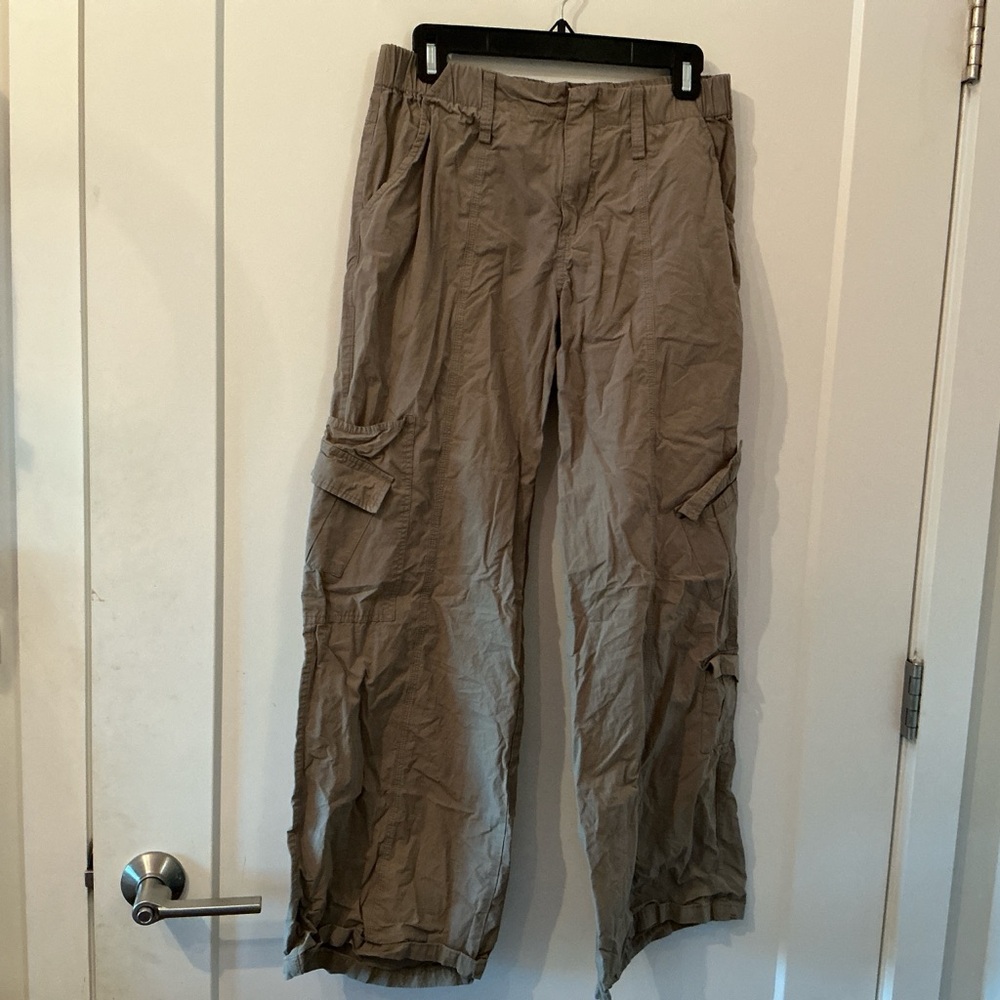 Women's Olive Green Cargo Pants